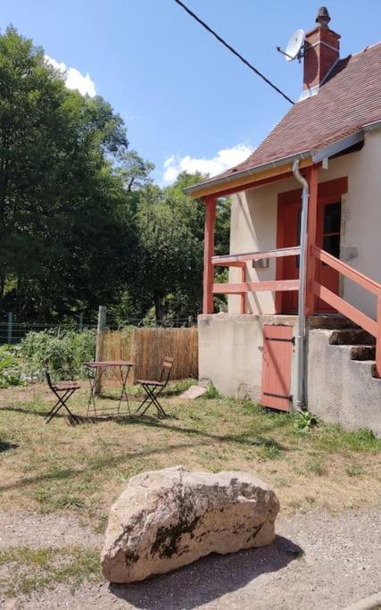 La Maisonette Du Bateau Lavoir Semur-en-Auxois Dış mekan fotoğraf