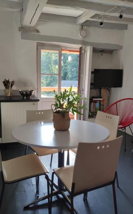 La Maisonette Du Bateau Lavoir Semur-en-Auxois Dış mekan fotoğraf
