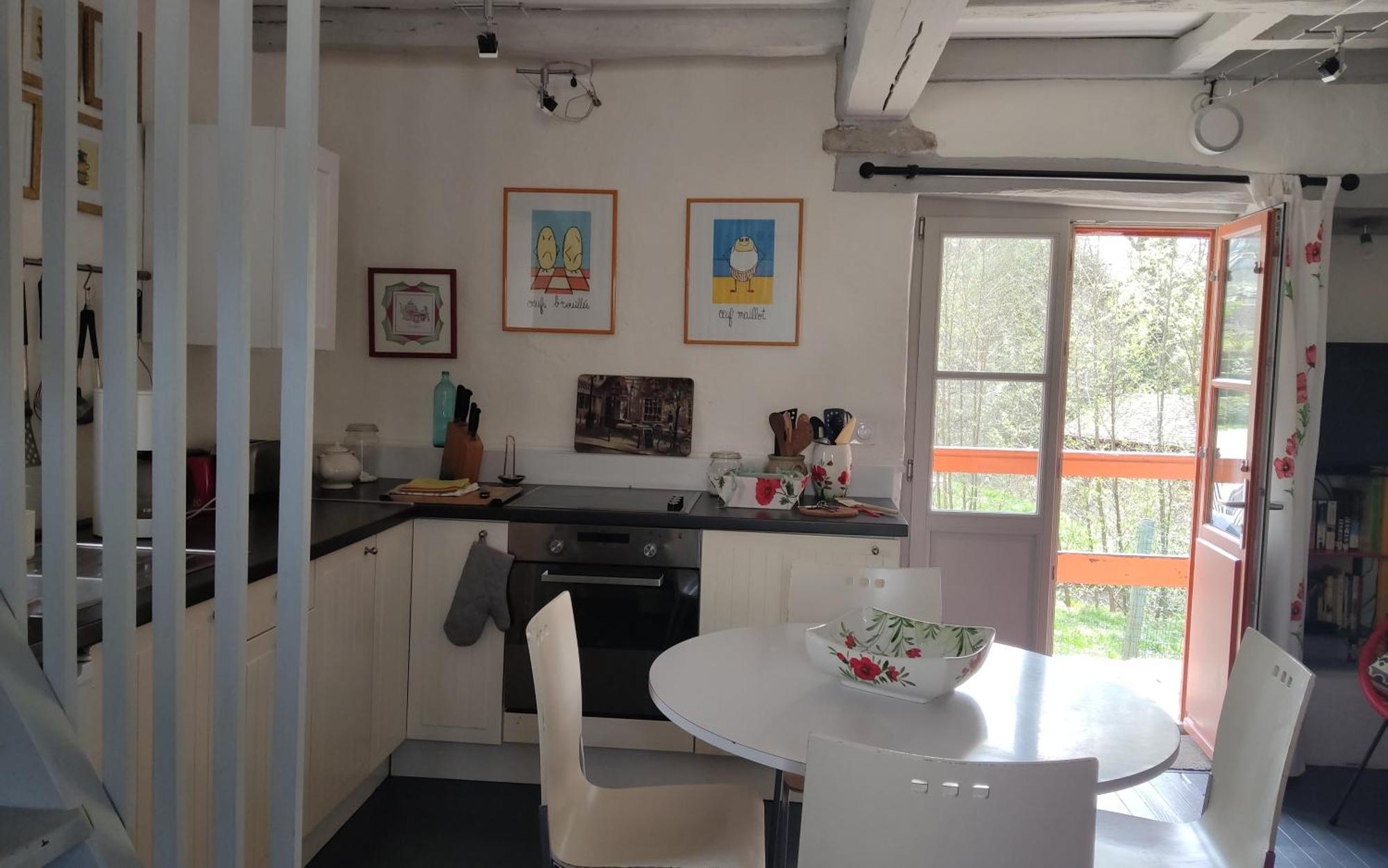 La Maisonette Du Bateau Lavoir Semur-en-Auxois Dış mekan fotoğraf